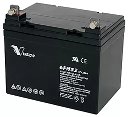 Акумуляторна батарея Vision 12V 33Ah (6FM33E-X)