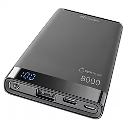 Повербанк CellularLine FreePower Manta 8000 Black (FREEPMANTA8USBCK) - фото Повербанк CellularLine FreePower Manta 8000 Black (FREEPMANTA8USBCK)