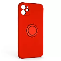 Чохол ArmorStandart Icon Ring для Apple iPhone 11  Red (ARM68642)