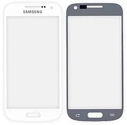 Корпусное стекло дисплея Samsung Galaxy S4 mini I9190, I9192, I9195 White