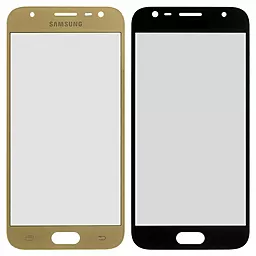 Корпусне скло дисплея Samsung Galaxy J3 J330F 2017 (original) Gold