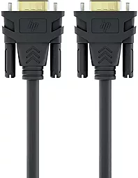 Видеокабель VGA 1080p 60hz 3m black (DHC-VG100-3M) HP - фото Видеокабель VGA 1080p 60hz 3m black (DHC-VG100-3M) HP