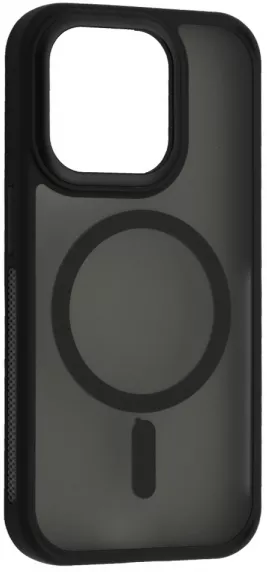 Чехол 1TOUCH New Matte with MagSafe для Apple iPhone 14 Pro Black - фото 1