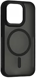 Чохол 1TOUCH New Matte with MagSafe для Apple iPhone 14 Pro Black - фото Чохол 1TOUCH New Matte with MagSafe для Apple iPhone 14 Pro Black