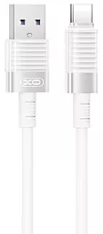 Кабель XO NB282 USB-A - Type-C 30w 6a 1м cable White