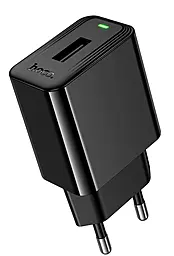 Сетевое зарядное устройство Hoco CS91A 2.1a home charger black - фото Сетевое зарядное устройство Hoco CS91A 2.1a home charger black