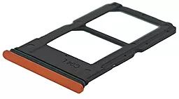 Слот (лоток) SIM-карти Oppo Reno 8T та картки пам'яті Dual SIM Orange Sunset
