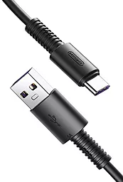Кабель Joyroom Rebar S-M406 USB-A - Type-C 12w 2.4a 2м cable Black