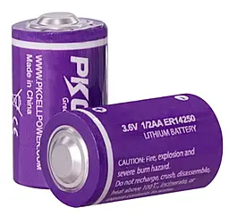 Батарейки PKCELL 1/2AA ER14250 OEM PkCell 1шт - фото Батарейки PKCELL 1/2AA ER14250 OEM PkCell 1шт