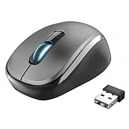 Компьютерная мышка Trust Yvi Dual-Mode Wireless Grey (24208) - фото Компьютерная мышка Trust Yvi Dual-Mode Wireless Grey (24208)