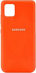 Чехол Epik Silicone Cover Full Protective (AA) Samsung N770 Galaxy Note 10 Lite Neon Orange