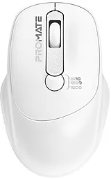 Компьютерная мышка Promate UniGlide Wireless White (uniglide.white) - фото Компьютерная мышка Promate UniGlide Wireless White (uniglide.white)
