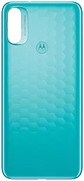 Задняя крышка корпуса Motorola Moto E20 XT2155 Blue - фото Задняя крышка корпуса Motorola Moto E20 XT2155 Blue