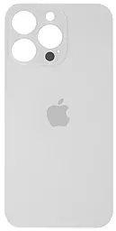 Задняя крышка корпуса Apple iPhone 13 Pro (big hole) Silver