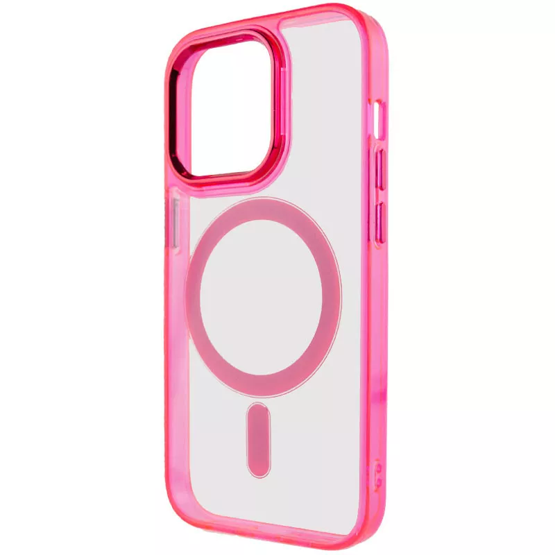 Чехол Epik Iris with MagSafe для Apple iPhone 14 Pro Raspberry - фото 3