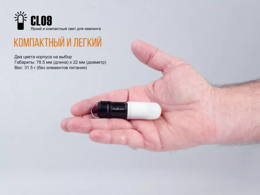 Фонарик Fenix CL09 Black - фото 14