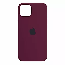 {"ru": "Чехол", "uk": "Чохол"} Silicone Case Full для Apple iPhone 15 Pro Max Marsala