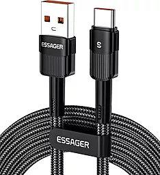 Кабель USB Essager Star 100w 7a USB Type-C cable black (EXCT-XC01)