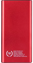 Повербанк Gelius Pro Edge GP-PB10-013 10000 mAh Red - миниатюра 5
