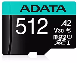 Карта пам'яті ADATA Premier Pro microSDXC UHS-I U3 Class 10(V30S) 256 GB (AUSDX256GUI3V30SA2-RA1)