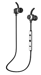 Наушники Baseus B16 Comma Bluetooth Silver/Black (NGB16-0S)