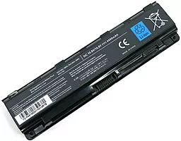 Акумулятор для ноутбука Toshiba PA5024U Satellite C800 / 10.8V 4400mAh / Black