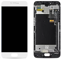 Дисплей Meizu Pro 6, Pro 6s (M570) с тачскрином и рамкой, (TFT), White - фото Дисплей Meizu Pro 6, Pro 6s (M570) с тачскрином и рамкой, (TFT), White