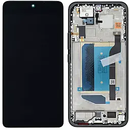 Дисплей Xiaomi Poco M8 Pro 5G с тачскрином и рамкой, оригинал, Black - фото Дисплей Xiaomi Poco M8 Pro 5G с тачскрином и рамкой, оригинал, Black