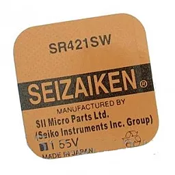 Батарейки Seizaiken SR421SW (348) 1шт 1.55 V