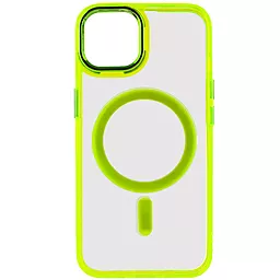 Чехол Epik Iris with MagSafe для Apple iPhone 14 Yellow