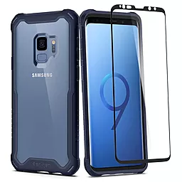 Чехол Spigen Hybrid 360 для Samsung Galaxy S9 Deepsea Blue (592CS23041)