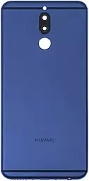 Задняя крышка корпуса Huawei Mate 10 Lite со стеклом камеры Aurora Blue - фото Задняя крышка корпуса Huawei Mate 10 Lite со стеклом камеры Aurora Blue