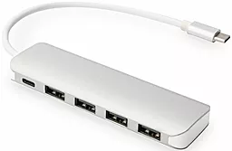 USB Type-C хаб (концентратор) Digitus Multi HUB White (DA-70242-1)