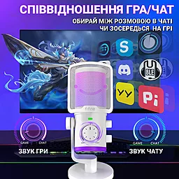 Микрофон Fifine TAM6W White - миниатюра 6 Микрофон Fifine TAM6W White - миниатюра 6