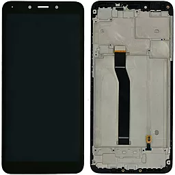 Дисплей Xiaomi Redmi 6, Redmi 6A с тачскрином и рамкой, Black