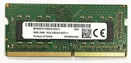 Оперативна пам'ять для ноутбука Crucial SO-DIMM 8GB 3200MHz DDR4 (MTA8ATF1G64HZ-3G2R1)