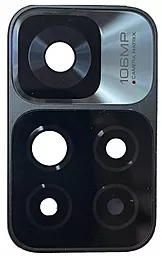 Стекло камеры Xiaomi Redmi Note 11 Pro Plus 5G с рамкой Mysterious Black - фото Стекло камеры Xiaomi Redmi Note 11 Pro Plus 5G с рамкой Mysterious Black