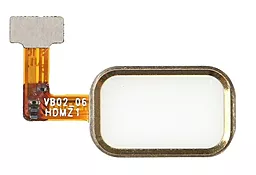 Шлейф Meizu MX4 Pro (M462U) з кнопкою Home Original White - фото Шлейф Meizu MX4 Pro (M462U) з кнопкою Home Original White