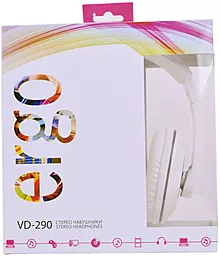 Наушники Ergo VD-290 White - фото Наушники Ergo VD-290 White