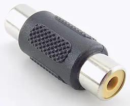Аудио переходник Voltronic Q100 муфта RCA F/F black