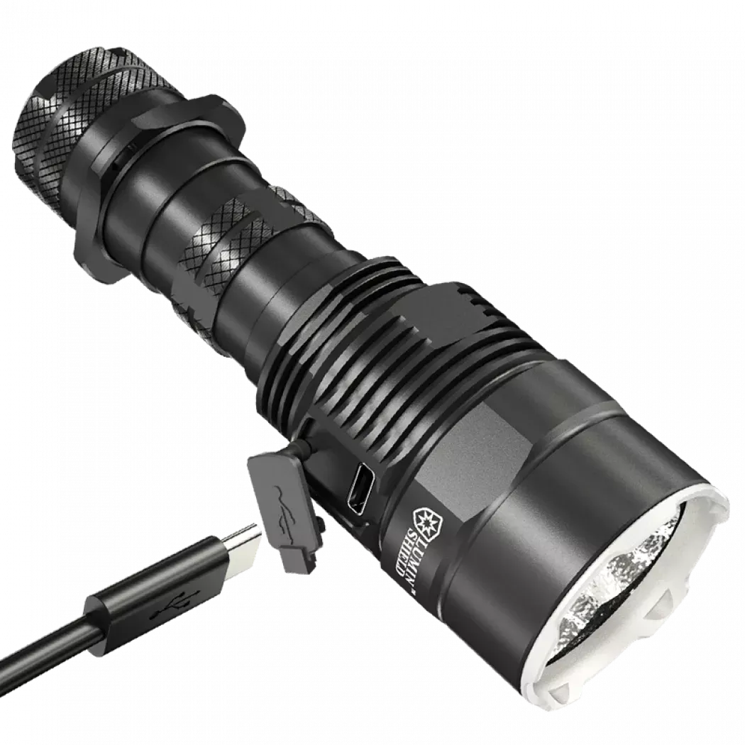 Ліхтарик акумуляторний TM9K Pro Black (6-1383_pro) - фото 3