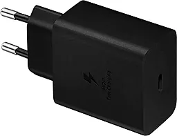 Сетевое зарядное устройство Samsung Travel Adapter USB-C PD 45W + USB C-C Cable Black (EP-TA845/HC) - миниатюра 3