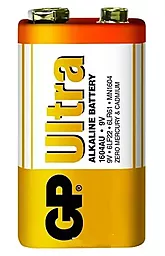 Батарейки GP 6LF22 (крона) Ultra Alkaline SHRINK 1шт (1604AU-S1) 9 V - фото Батарейки GP 6LF22 (крона) Ultra Alkaline SHRINK 1шт (1604AU-S1) 9 V