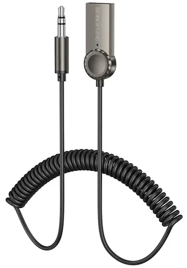 Bluetooth адаптер Borofone BC56 BT5.0 Resiver  gray - фото 6