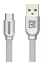 Кабель USB Remax USB Type-C Cable Updated Cable Silver (RC-047a)