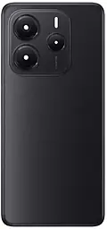 Задняя крышка корпуса Xiaomi Redmi Note 14 5G (India) со стеклом камеры 50mp Midnight Black - фото Задняя крышка корпуса Xiaomi Redmi Note 14 5G (India) со стеклом камеры 50mp Midnight Black