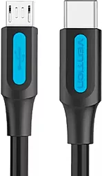 Кабель Vention 10w 0.5m USB Type-C - micro USB cable black (COVBD) - фото Кабель Vention 10w 0.5m USB Type-C - micro USB cable black (COVBD)