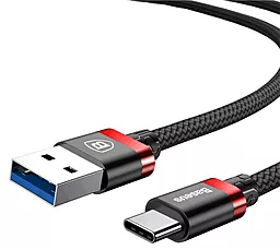 Кабель USB Baseus Golden Belt USB Type-C Cable Black/Red (CATGB-A19) - миниатюра 5