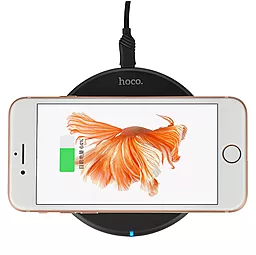 Беспроводное (индукционное) зарядное устройство Hoco CW9 Exalted 1a wireless charger black