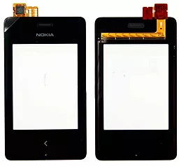 Сенсор (тачскрин) Nokia Asha 500 Dual Sim (original) Black
